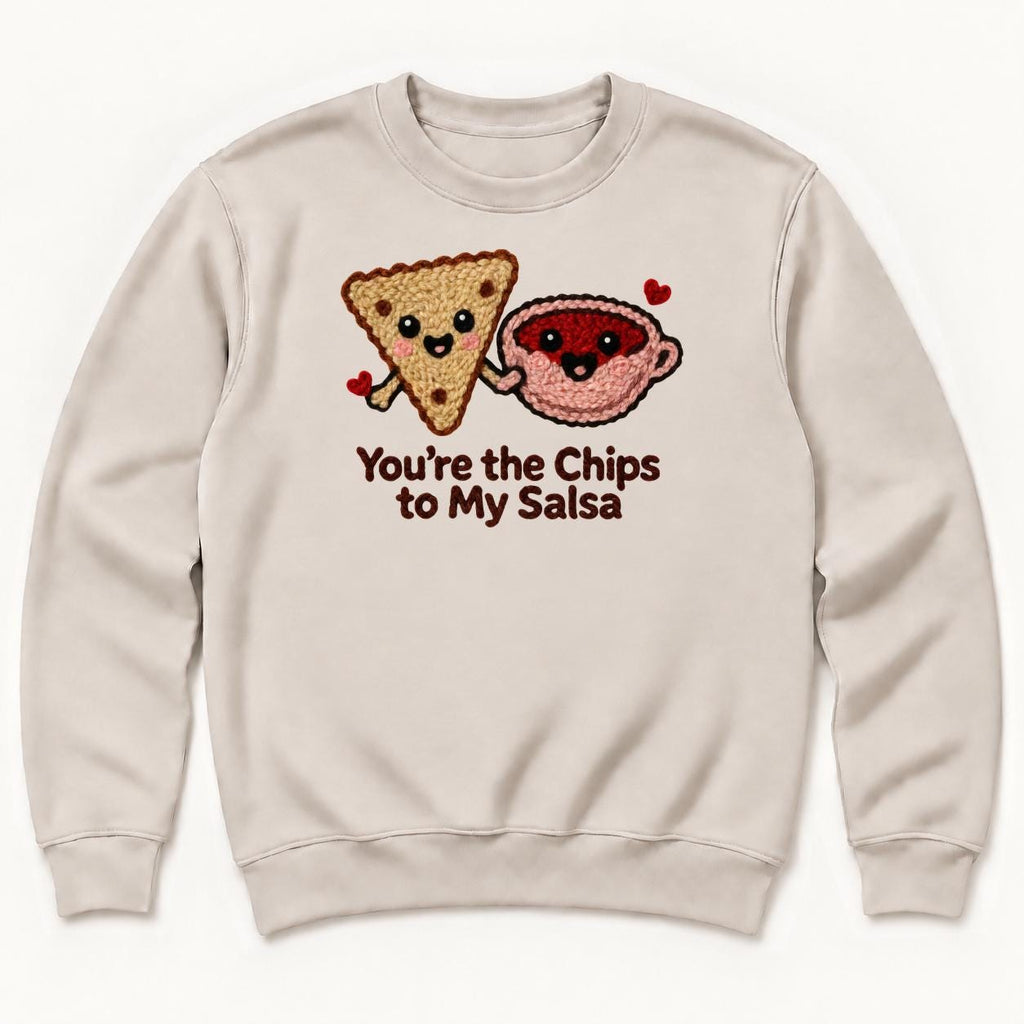 You’re the Chips to My Salsa — garment mockup or size chart