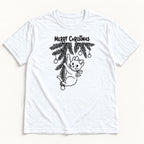 Merry Christmas Kitty — garment mockup or size chart