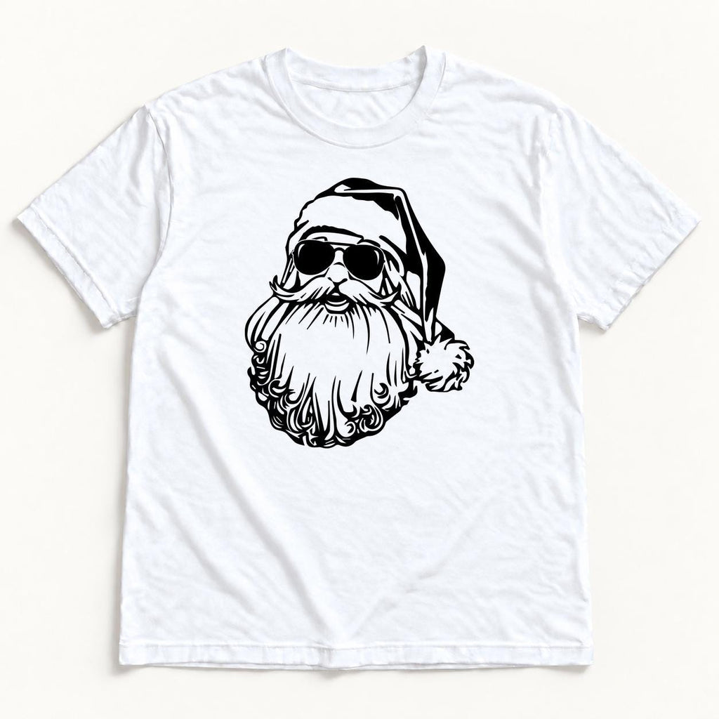 Santa Sunglasses — garment mockup or size chart