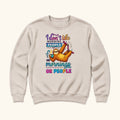 I Don't Like Morning People Sloth — garment mockup or size chart