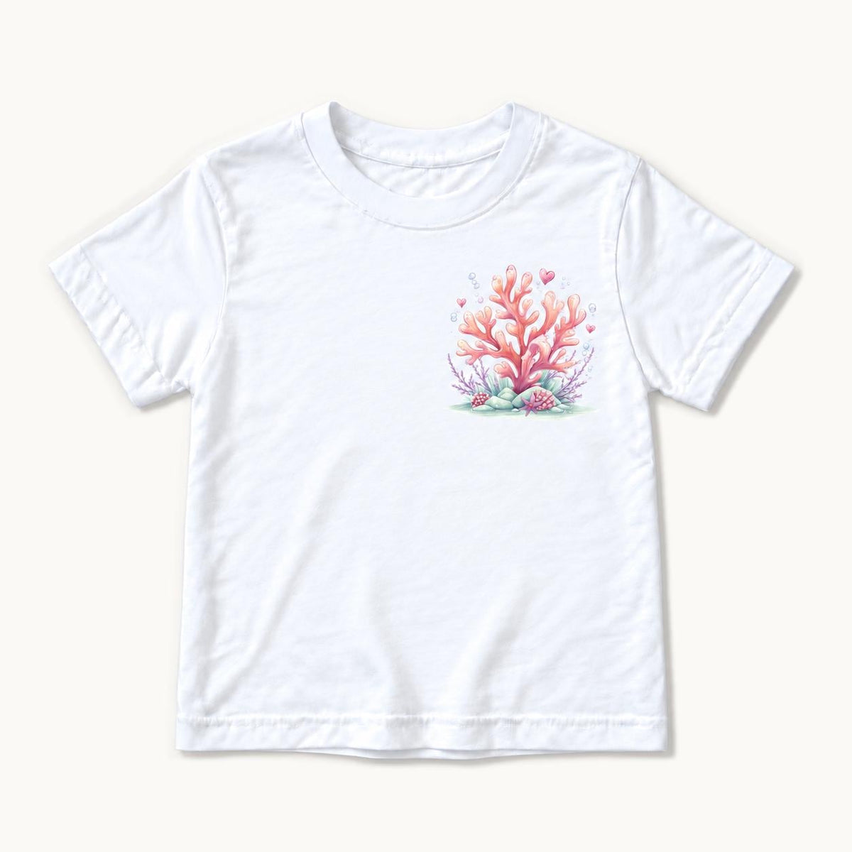 Cute Fish — garment mockup or size chart