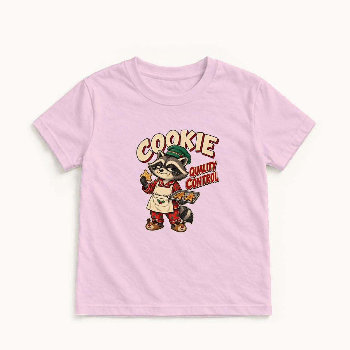 Cookie Quality Control — garment mockup or size chart