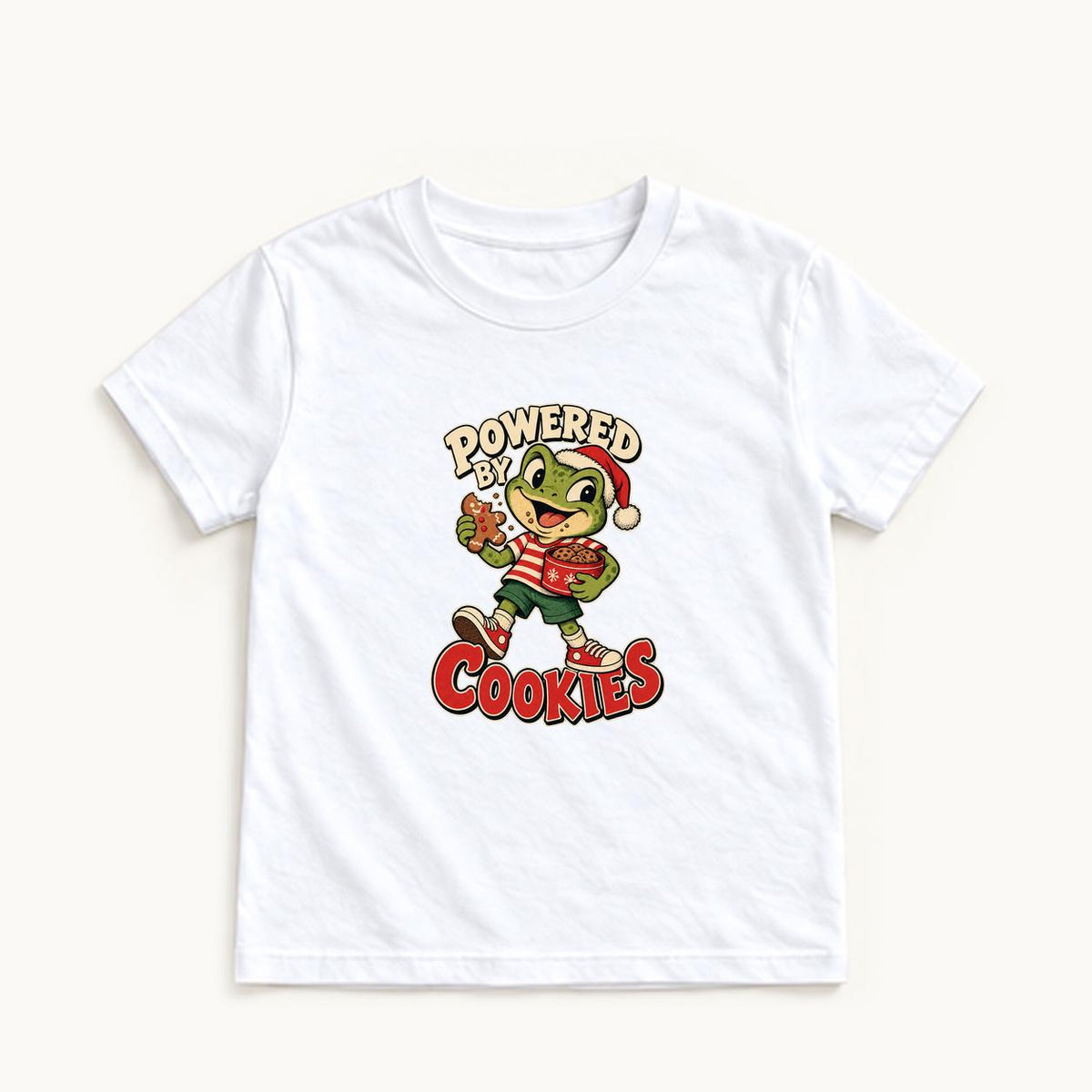 Powered by Cookies — garment mockup or size chart