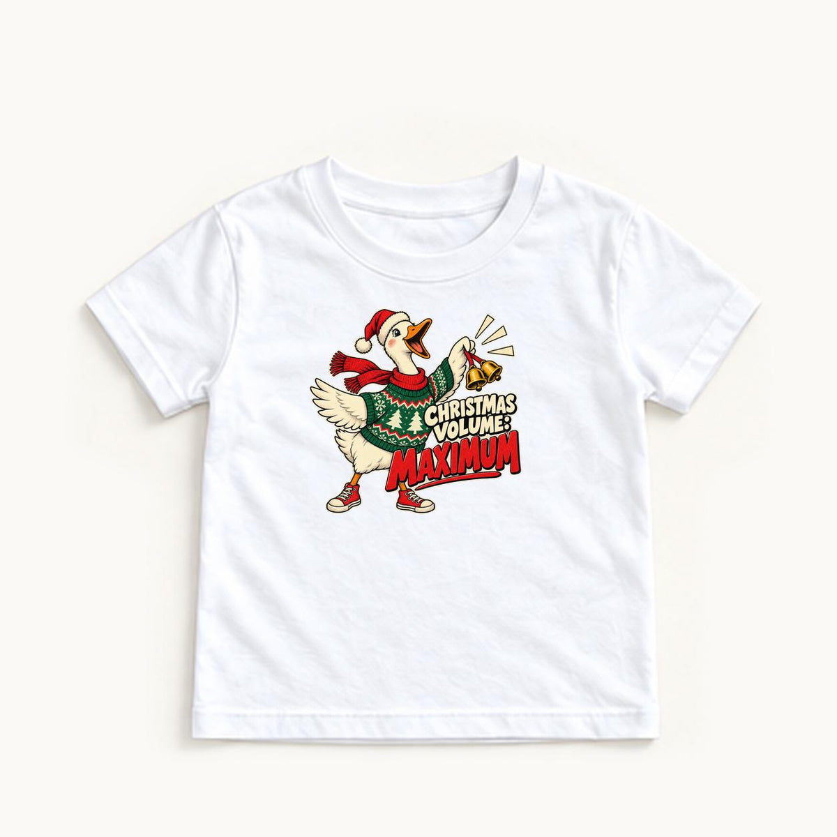 Christmas Volume Maximum — garment mockup or size chart