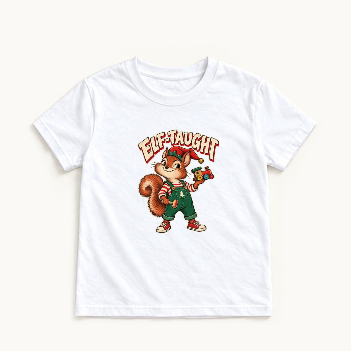 Elf-Taught — garment mockup or size chart