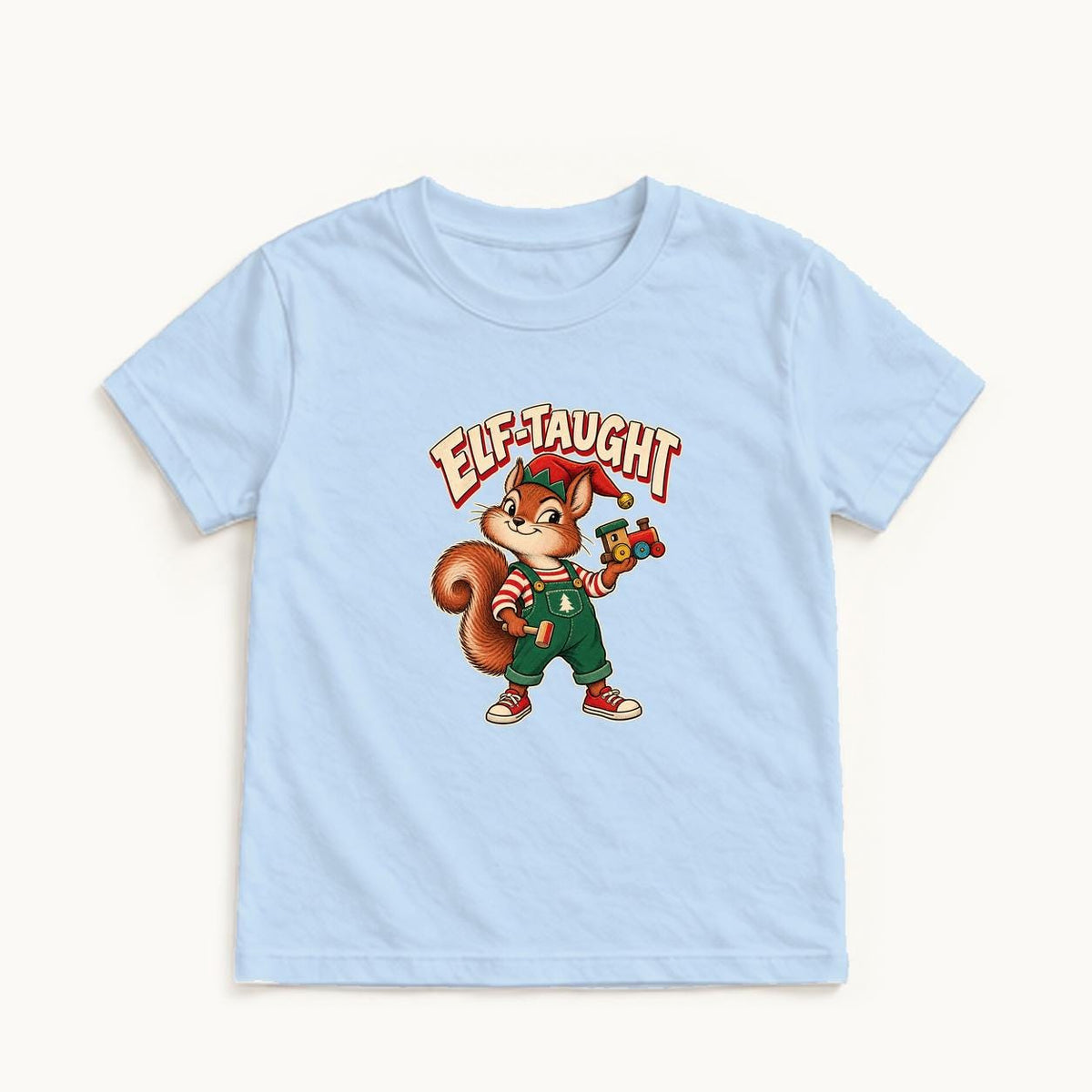 Elf-Taught — garment mockup or size chart
