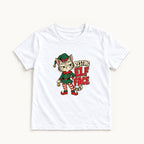 Resting Elf Face — garment mockup or size chart