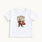 Sleigh My Name — garment mockup or size chart