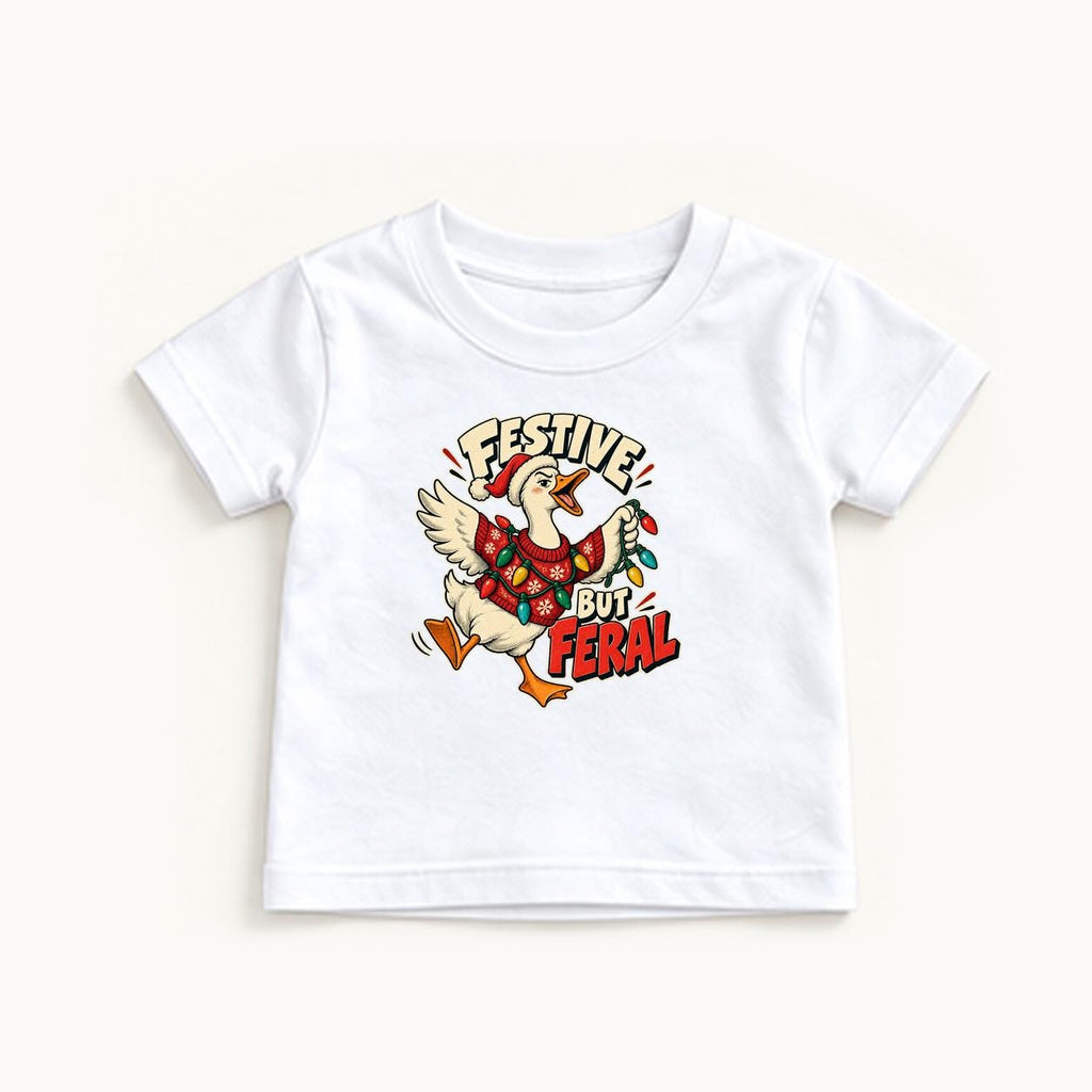 Festive But Feral — garment mockup or size chart