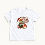 Wake Me for Presents — garment mockup or size chart