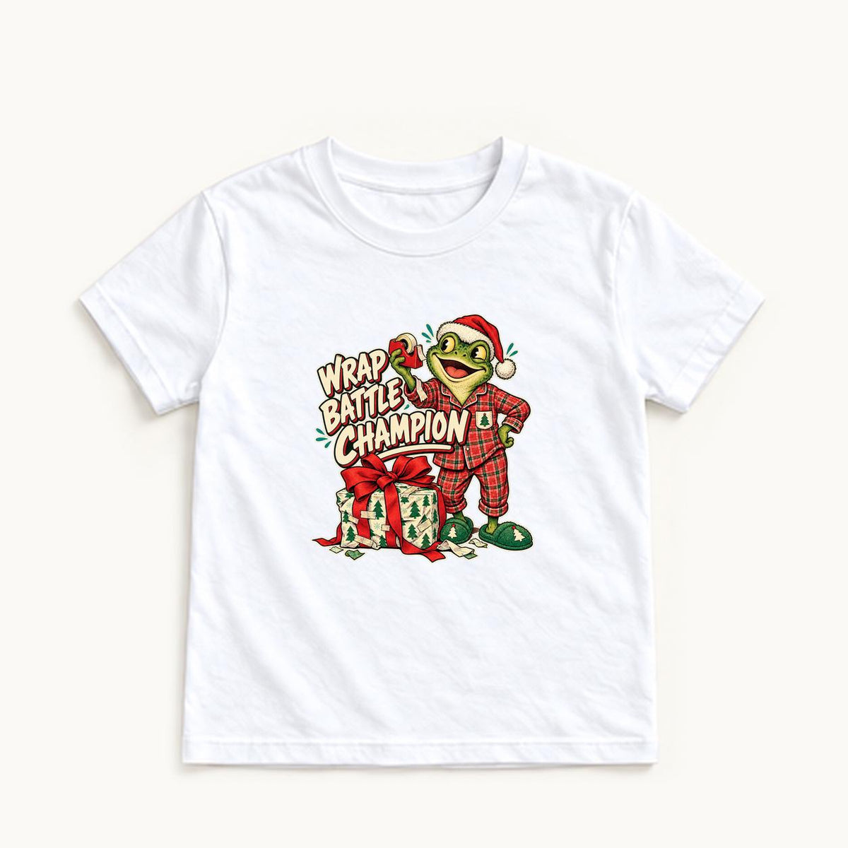 Wrap Battle Champion — garment mockup or size chart