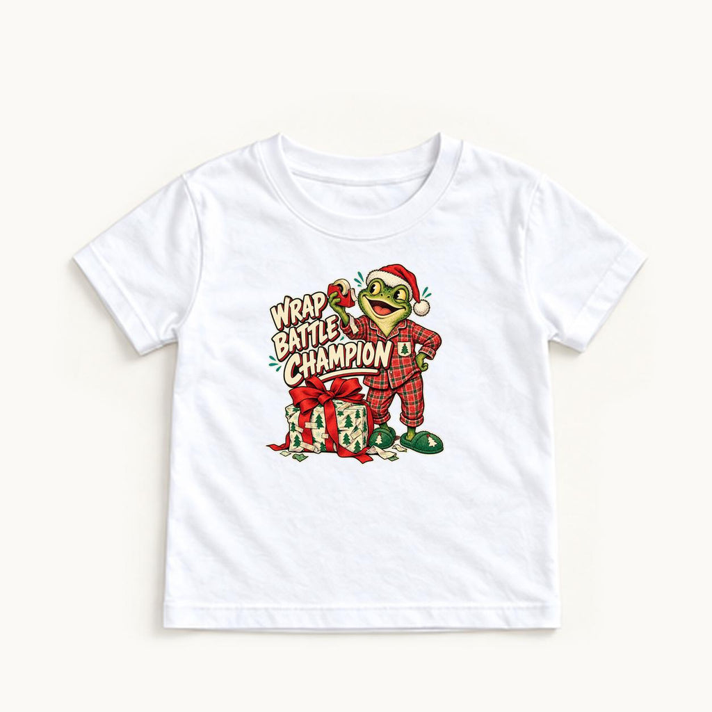 Wrap Battle Champion — garment mockup or size chart