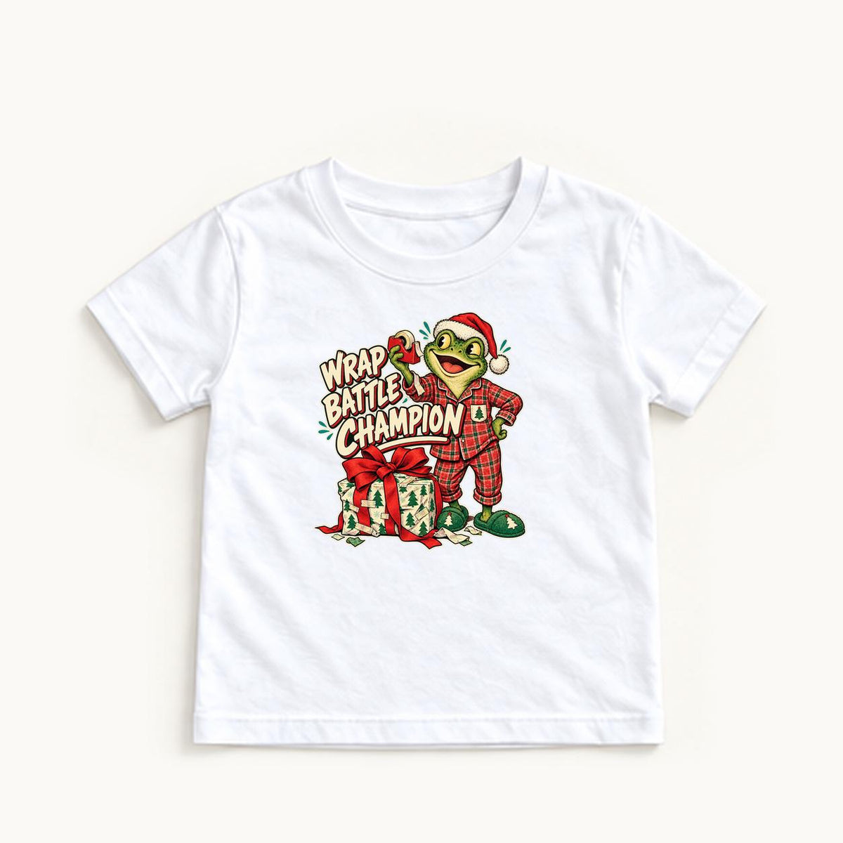 Wrap Battle Champion — garment mockup or size chart
