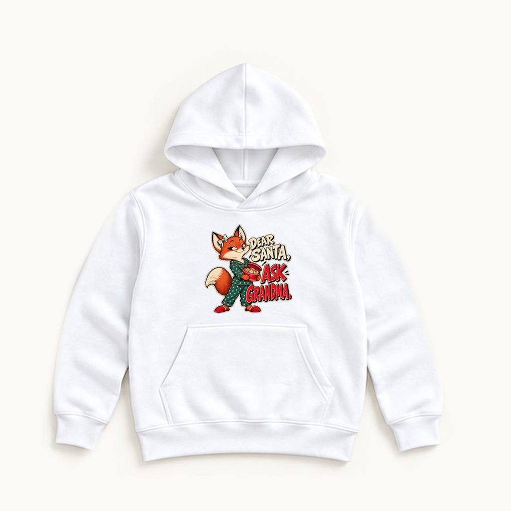 Dear Santa Ask Grandma — garment mockup or size chart