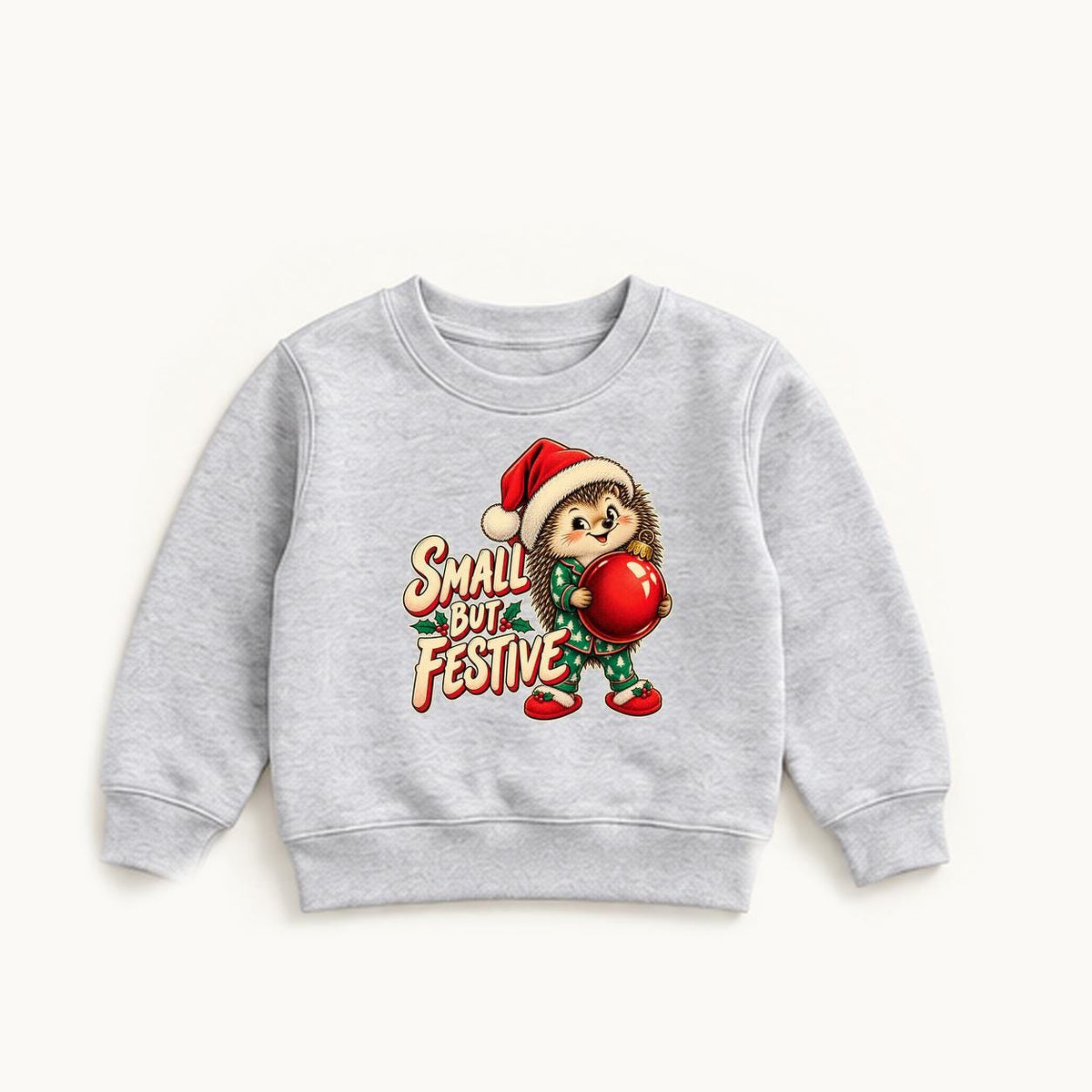 Small But Festive — garment mockup or size chart