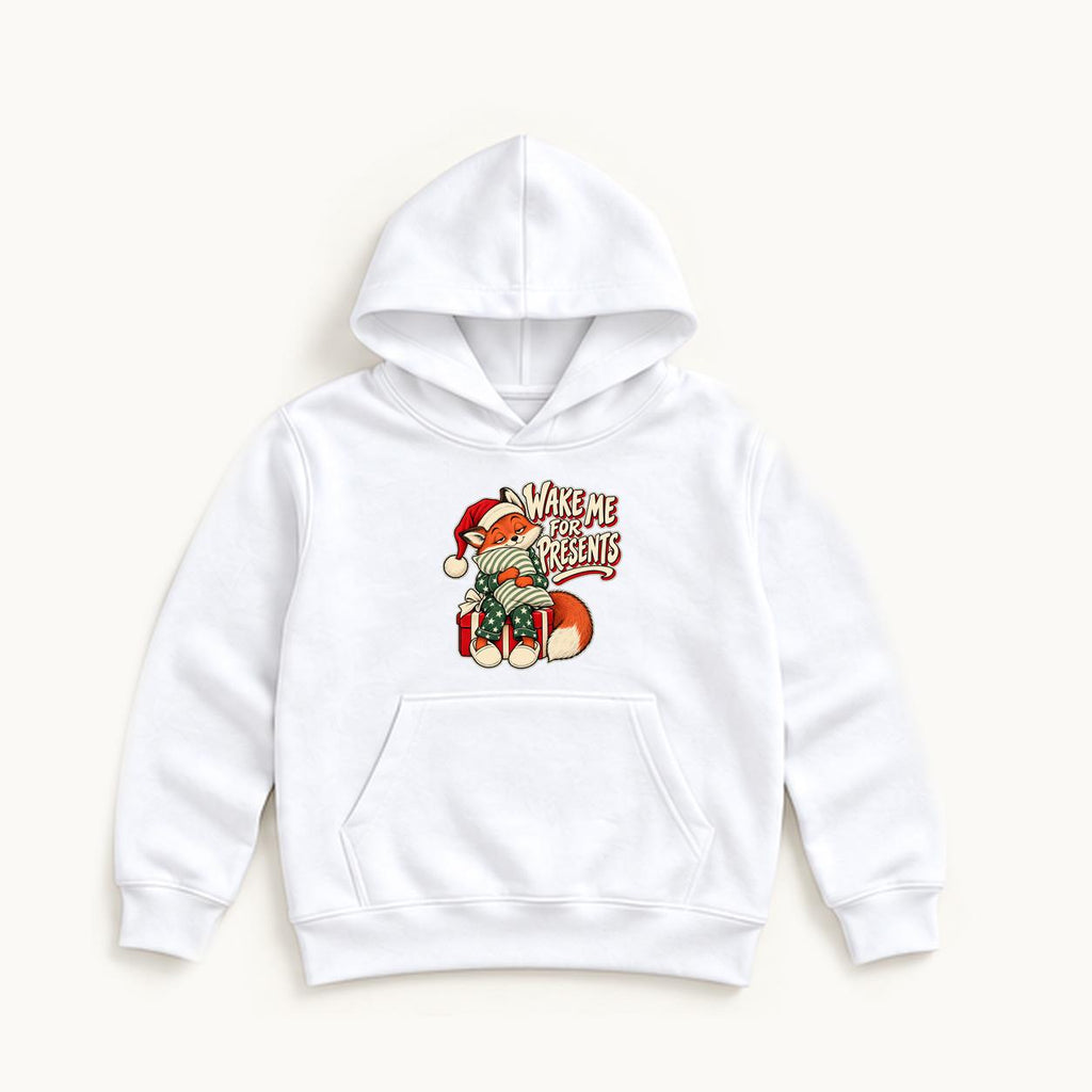 Wake Me for Presents — garment mockup or size chart
