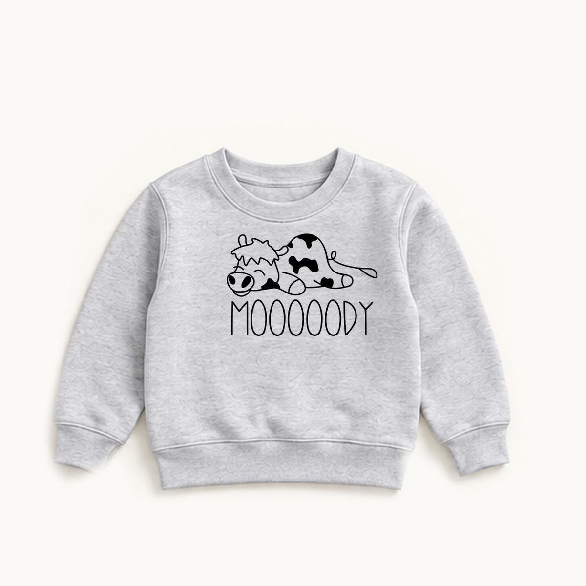 Moody Cow — garment mockup or size chart