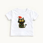 Christmas Lights Cat — garment mockup or size chart