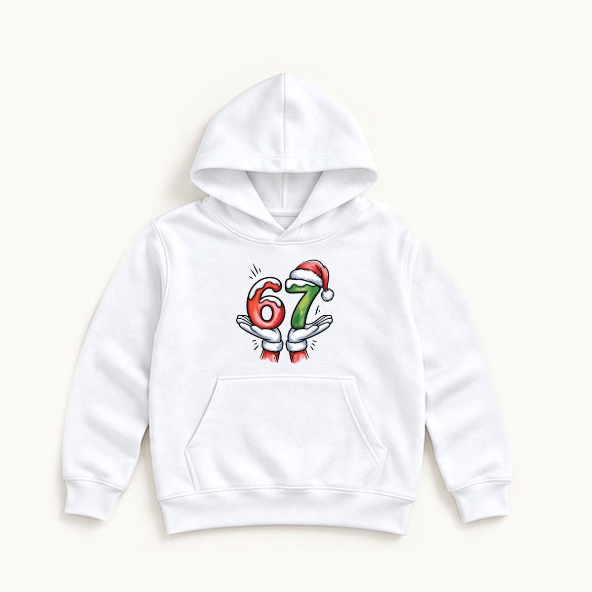 67 Six Seven Santa — garment mockup or size chart