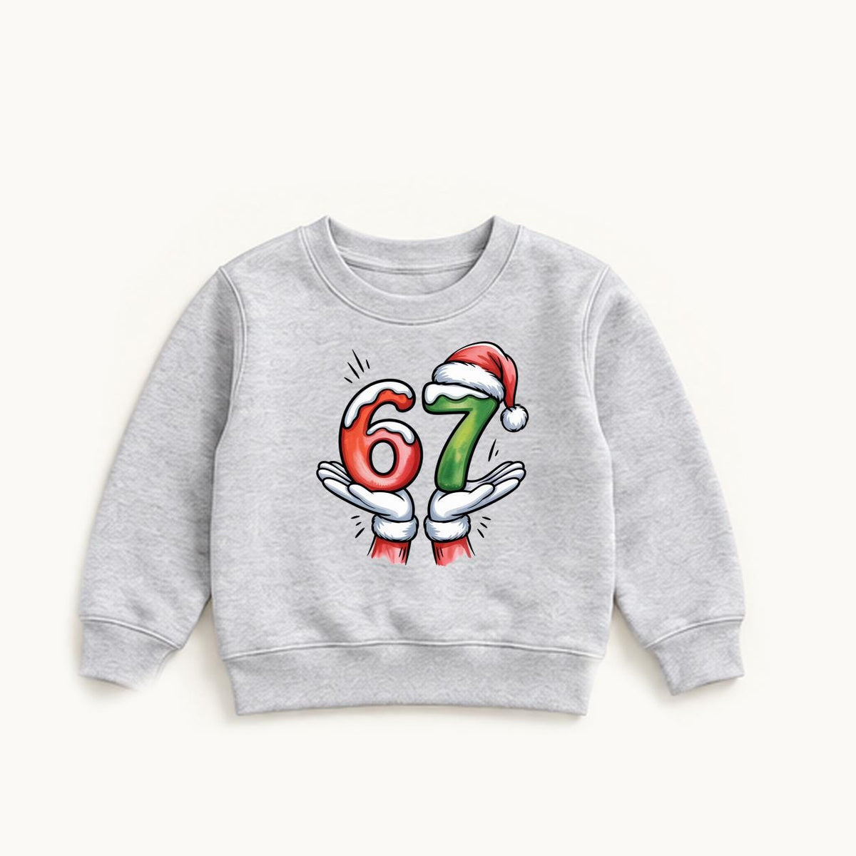 67 Six Seven Santa — garment mockup or size chart
