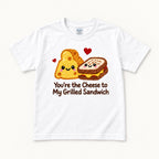 Cheese to My Grilled Sandwich — garment mockup or size chart