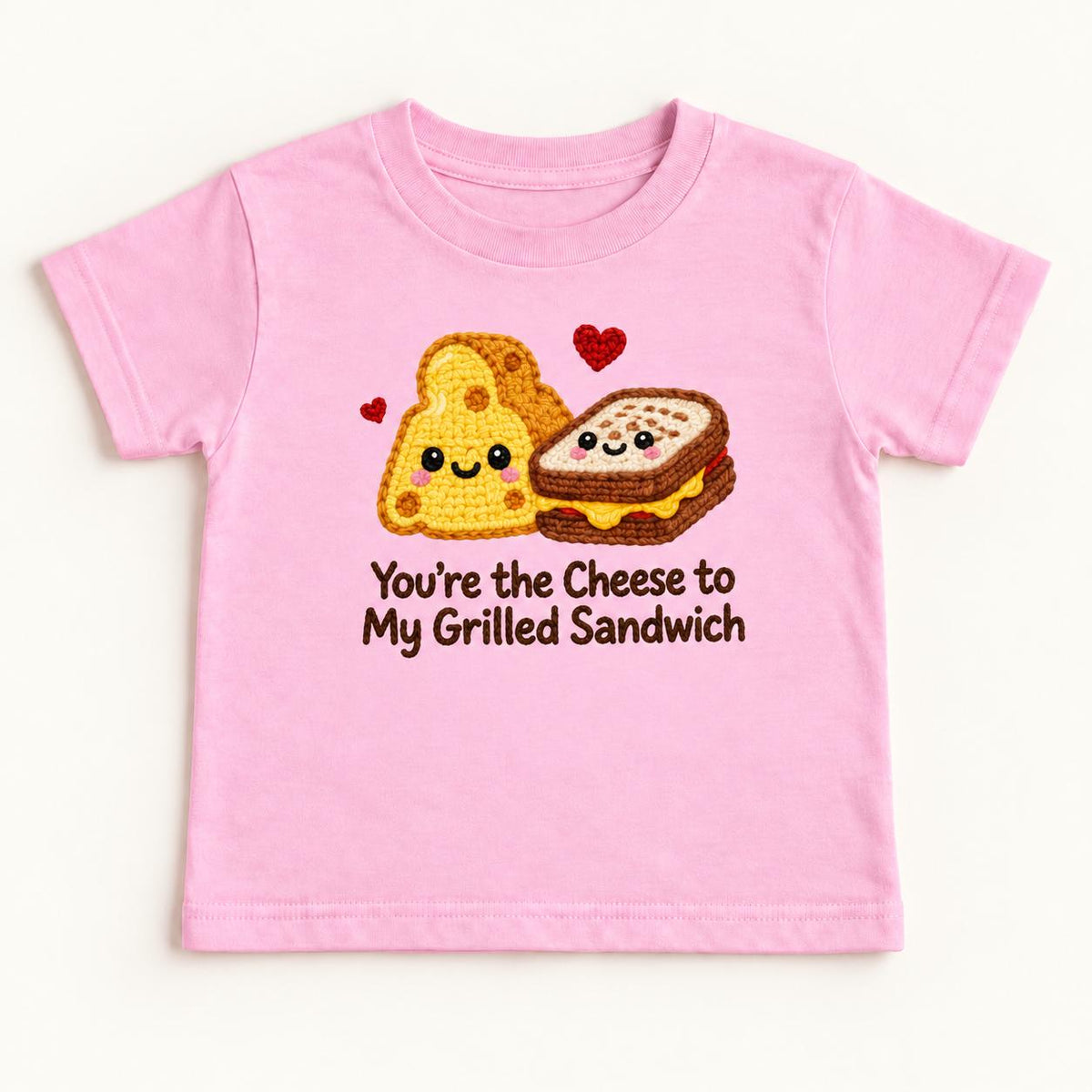 Cheese to My Grilled Sandwich — garment mockup or size chart