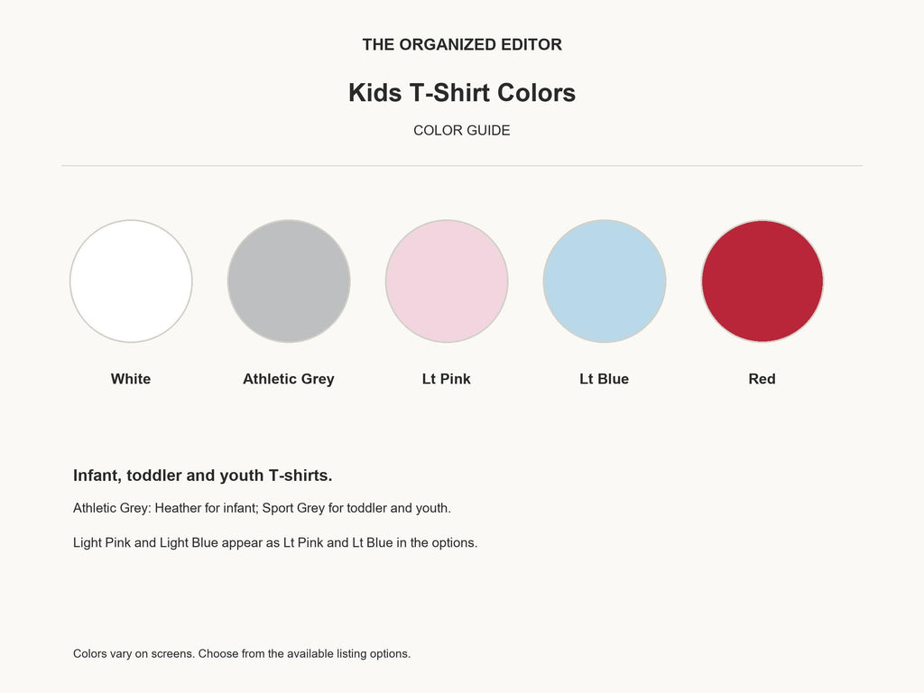 Coffee to My Donut — garment mockup or size chart
