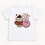 Coffee to My Donut — garment mockup or size chart