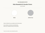 Personalized Floral Unicorn — garment mockup or size chart