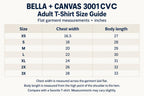 My Patience Is Not a Perennial — garment mockup or size chart