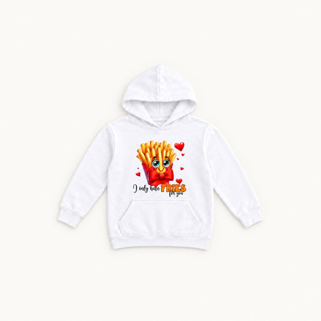 I Only Have Fries for You — garment mockup or size chart
