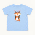 Fox Love — garment mockup or size chart