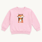 Fox Love — garment mockup or size chart