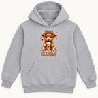 Personalized Coffee Highland Cow — garment mockup or size chart
