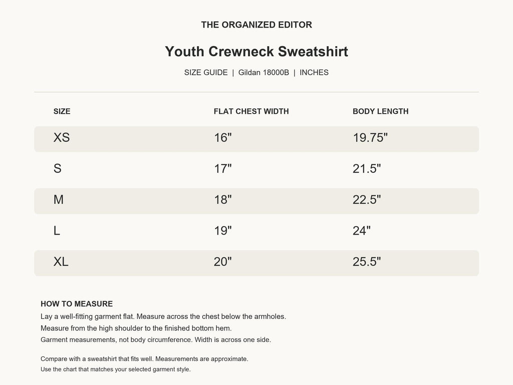 Overstimulated Highland Cow — garment mockup or size chart