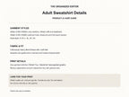 I Relish You Valentine — garment mockup or size chart