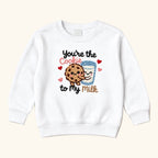 You're the Cookie to My Milk — garment mockup or size chart