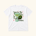 You're the Olive to My Martini — garment mockup or size chart