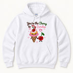 You're the Cherry to My Sundae — garment mockup or size chart