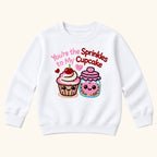 You're the Sprinkles to My Cupcake — garment mockup or size chart