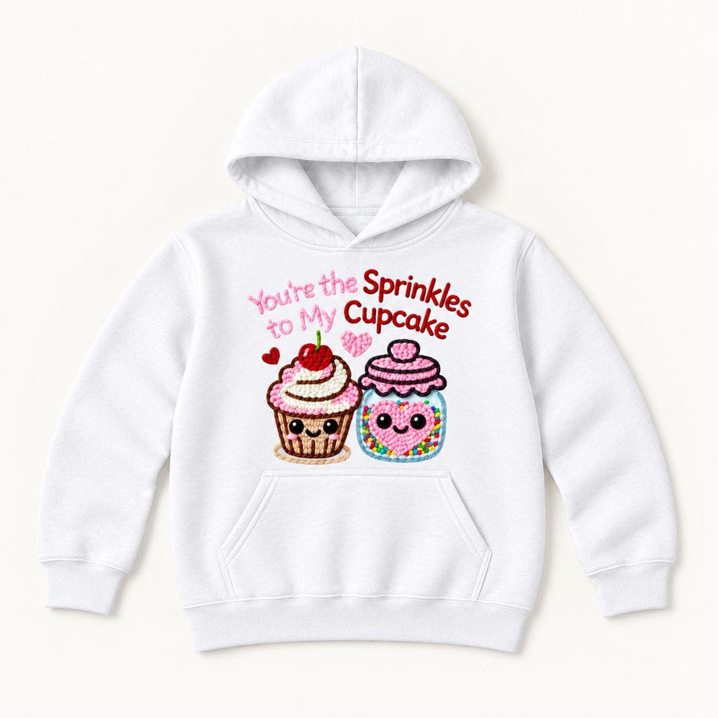 You're the Sprinkles to My Cupcake — garment mockup or size chart