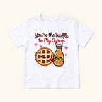 You're the Waffle to My Syrup — garment mockup or size chart