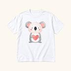 Koala Valentine — garment mockup or size chart