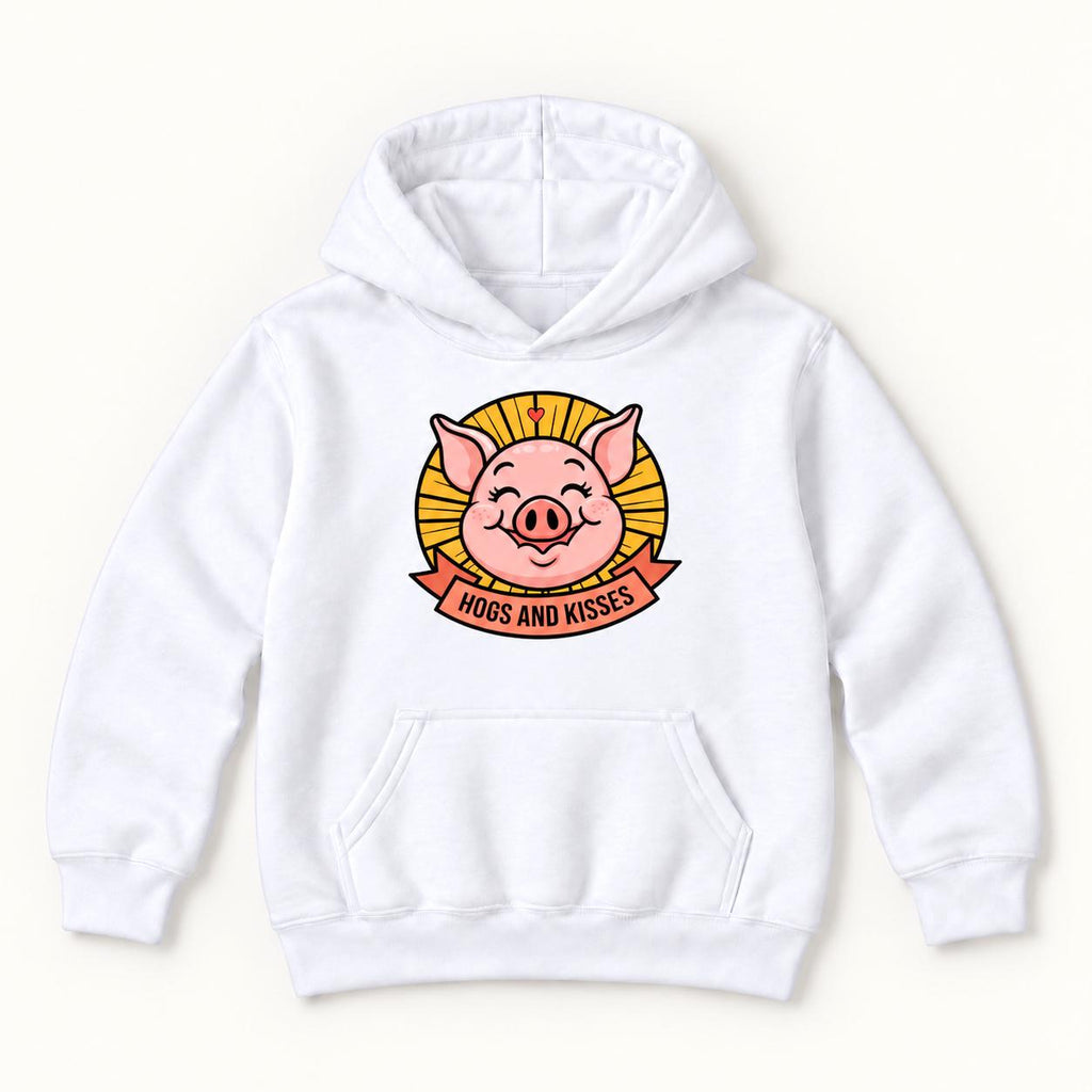 Hogs and Kisses — garment mockup or size chart