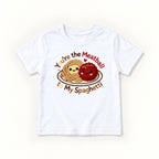 You're the Meatball to My Spaghetti — garment mockup or size chart