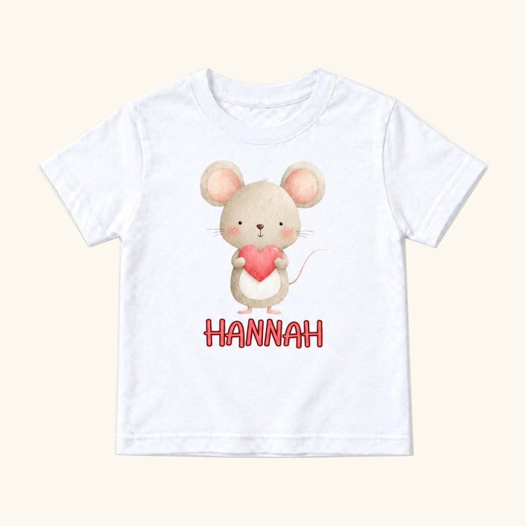 Personalized Mouse — garment mockup or size chart