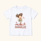Personalized Fairy Girl — garment mockup or size chart