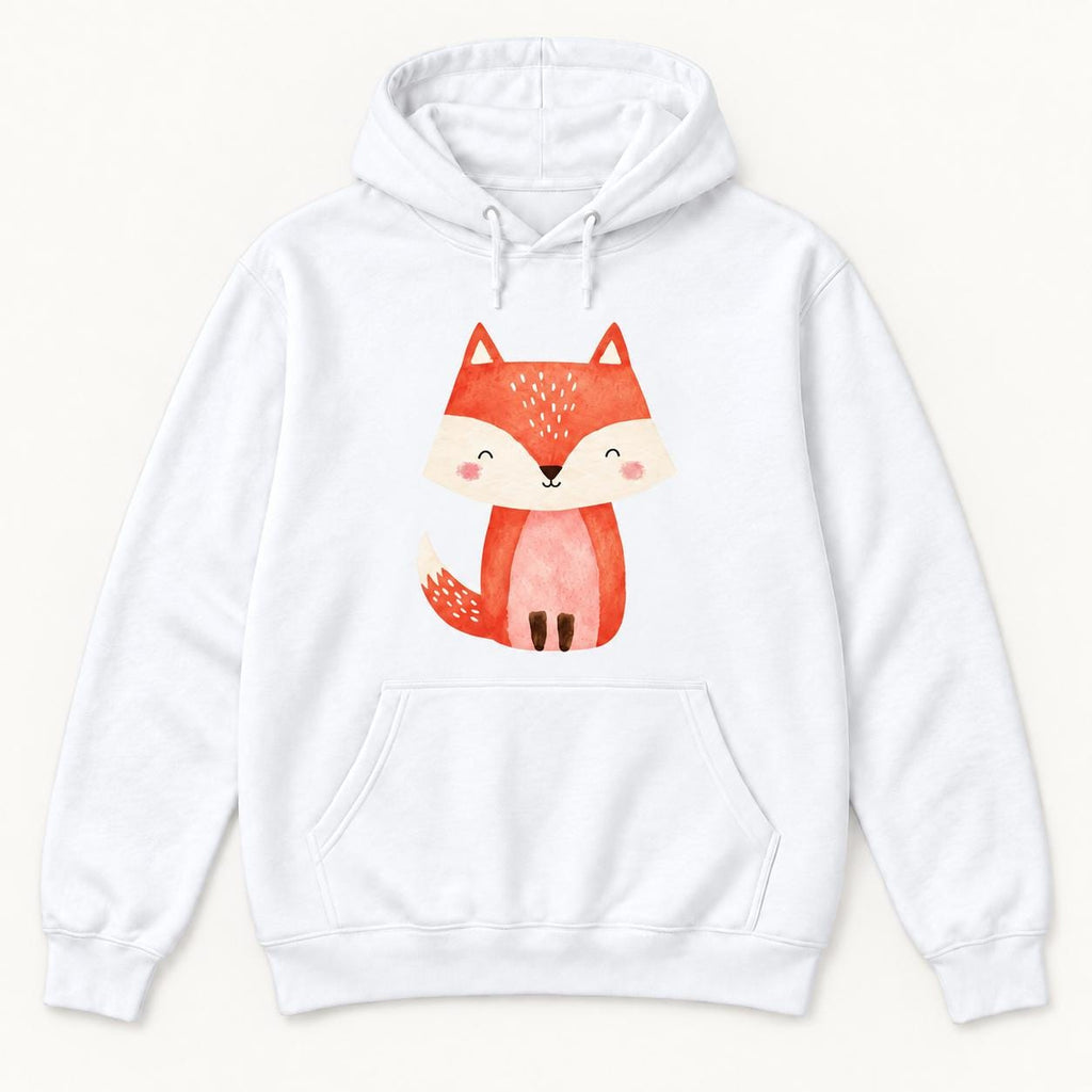 Cute Fox — garment mockup or size chart
