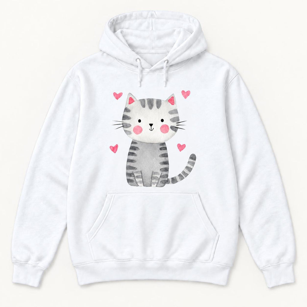 Tabby Cat — garment mockup or size chart