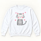Tabby Cat — garment mockup or size chart